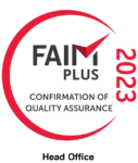 faim plus confirmation of quality assurance logo